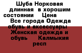 Шуба Норковая длинная ,в хорошим состоянии  › Цена ­ 70 000 - Все города Одежда, обувь и аксессуары » Женская одежда и обувь   . Калмыкия респ.